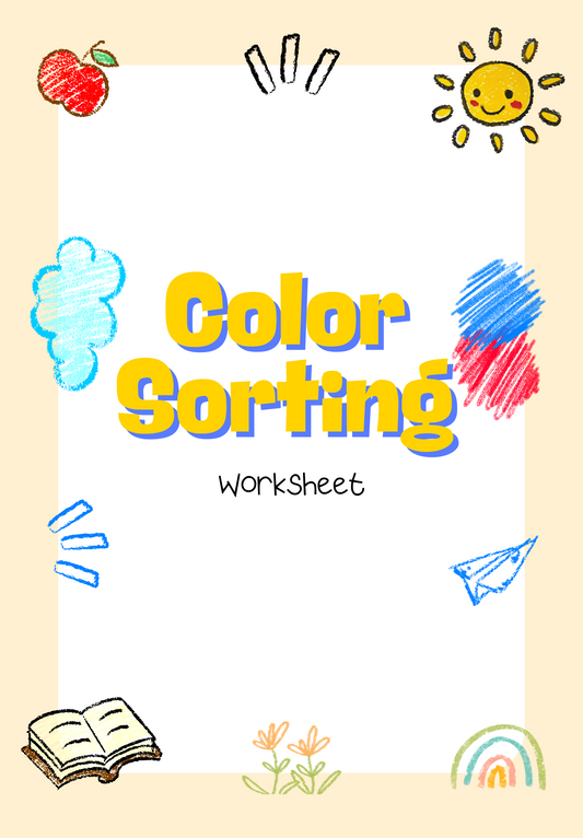 Color Sorting Worksheet